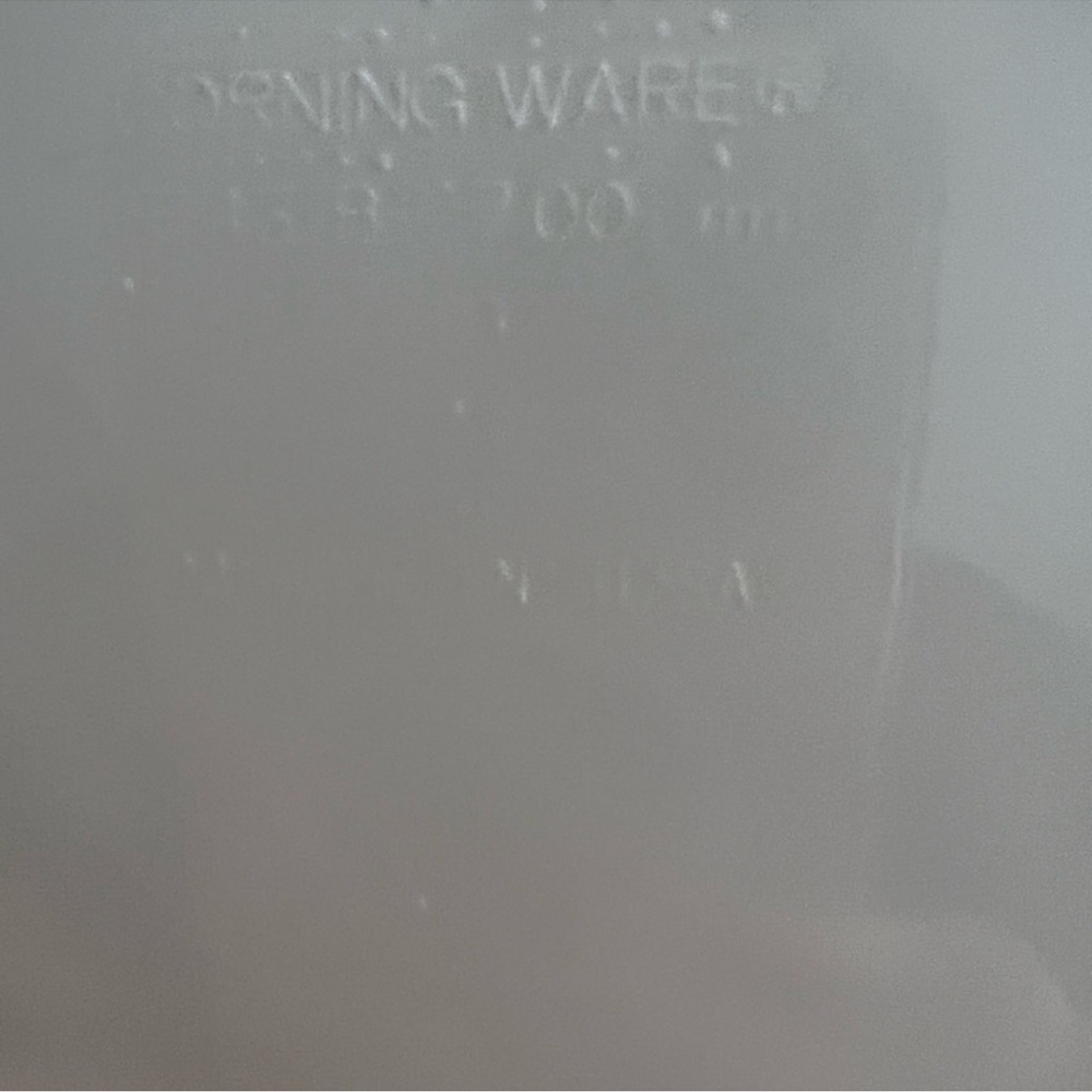 Corning Ware P-15-B White 1.5 Pint Square Casserole Dish Vintage - Picture 6 of 6